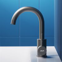 Смеситель для раковины Dorff Logic D3002101SS Нержавеющая сталь — фото 2, Смесители для раковины