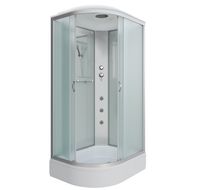 Душевая кабина Niagara Classic NG-33184-14RG (110х80х215) средний поддон(26см),стекло матовое,4 мест — фото 1, Душевые кабины