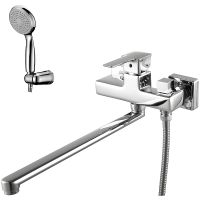 Смеситель для ванны Lemark Basis LM3617C универсальный Хром — фото 1, Для душа и ванны