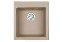 Granula-4201, ПЕСОК, кухонная мойка, кварц — фото 1, Кухонные мойки