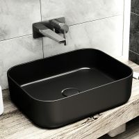 Товар: Раковина-чаша Point Меркурий 50 PN43832BM Черная матовая - фото 8 Раковина-чаша Point Меркурий 50 PN43832BM Черная матовая — фото 8, Раковины накладные