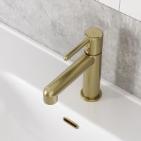 Товар: Смеситель для раковины Iddis Aiger AIGMG00i01 Золото матовое - фото 3 Смеситель для раковины Iddis Aiger AIGMG00i01 Золото матовое — фото 3, Смесители для раковины