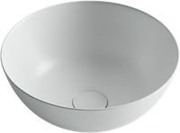 Раковина-чаша Ceramicanova Element 35 CN6003 Белая матовая — фото 14, Раковины накладные