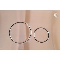 Клавиша смыва CeramaLux DC/2-013 Темная бронза — фото 1, Кнопки смыва