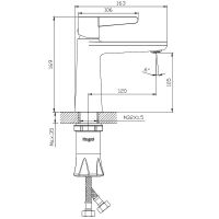Товар: Смеситель для раковины Raglo R32.10.09 Графит матовый - фото 9 Смеситель для раковины Raglo R32.10.09 Графит матовый — фото 9, Смесители для раковины