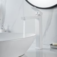 Смеситель для раковины Rose R18C Белый арт-R1811C-1 — фото 11, Смесители для раковины