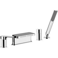 Смеситель на борт ванны Remer Infinity I06 Хром — фото 1, Смесители на борт ванны