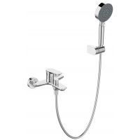 Смеситель для ванны BelBagno Ancona ANCONA-VAS/DFS-CRM Хром — фото 1, Для душа и ванны