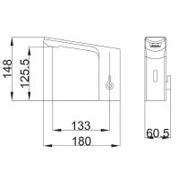 Товар: Смеситель для раковины Belz B524 B524-7 Черный матовый - фото 2 Смеситель для раковины Belz B524 B524-7 Черный матовый — фото 2, Смесители для раковины