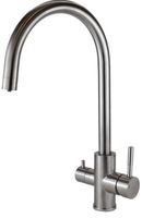 Смеситель для кухни ESKO K22 Никель матовый — фото 2, Смесители для кухни