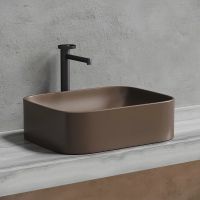 Раковина-чаша Ceramicanova Element 51 CN6052MDB Темно-коричневая матовая — фото 10, Раковины