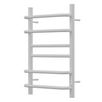 Полотенцесушитель электрический Point Сатурн PN90846W П6 400x600 диммер справа, белый — фото 4, Электрические полотенцесушители