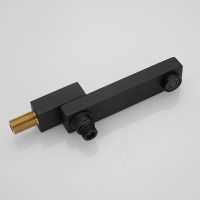 Душевая система Rose R28H R2835H Черная матовая — фото 15, Верхние души