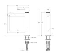 Товар: Смеситель для накладной раковины без донного клапана CEZARES RELAX-LC2-GM-W0 - фото 3 Смеситель для накладной раковины без донного клапана CEZARES RELAX-LC2-GM-W0 — фото 3, Аксессуары для раковины