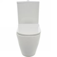 Унитаз компакт AQUAme без бачка с сиденьем Микролифт арт-AQM1002 — фото 6, Напольные унитазы