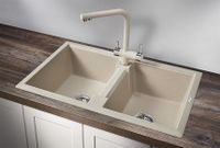 Granula-8101, ПИРИТ, кухонная мойка, кварц — фото 2, Кухонные мойки