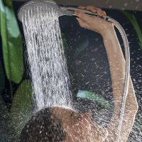 Ручной душ Bossini Apice B00900.030 Хром — фото 11, Лейки для душа