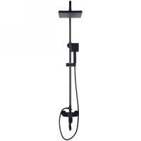 Душевая система Bond B01-9488 Черная матовая — фото 10, Душевые системы