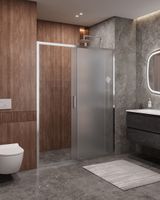 Товар: Душевая дверь CEZARES MOLVENO-BF-1-150-P-Cr - фото 2 Душевая дверь CEZARES MOLVENO-BF-1-150-P-Cr — фото 2, Раздвижные душевые двери