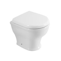 Унитаз приставной безободковый CEZARES GIUBILEO CZR-265-CBR/CZR-6045-SC — фото 1, Приставные унитазы