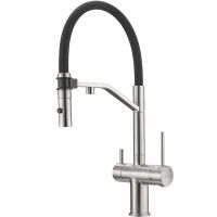 Смеситель для кухни Milacio Ultra MCU.557.SS Нержавеющая сталь — фото 6, Смесители для кухни