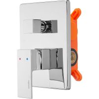 Смеситель для душа Swedbe Platta 5519 Хром — фото 1, Смеситель для душа