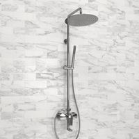 A166.116.137.010.CH Душевой комплект со смесителем — фото 1, Душевые стойки