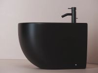 Биде Ceramicanova Metropol CN4005MB Черное матовое — фото 4, Биде напольные