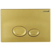 Клавиша смыва Creavit Drop GP2006.00 Золото — фото 1, Кнопки смыва