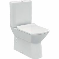 Унитаз компакт Creavit Nova NV361-11CB00E-0000 Белый без бачка и сиденья — фото 1, Напольные унитазы