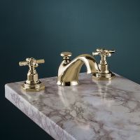 Смеситель для раковины Gattoni TRD TR095/18D0 Золото 24 карат — фото 3, Смесители для раковины