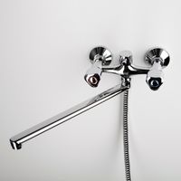 Товар: Amper 2902L Смеситель для ванны с длинным изливом - фото 2 Amper 2902L Смеситель для ванны с длинным изливом — фото 2, Смеситель для ванны