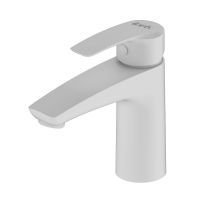 Смеситель для раковины Iddis Ray RAYWT00i01 Белый матовый — фото 1, Смесители для раковины