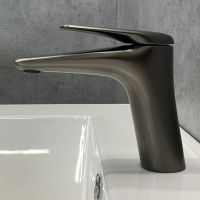 Смеситель для раковины Comforty FC074A-CGT 00-00004530 Графит — фото 1, Смесители для раковины