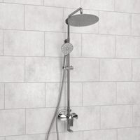 A166.116.127.087.CH Душевой комплект со смесителем — фото 1, Душевые стойки