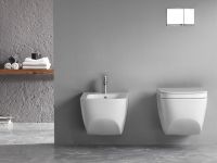 Товар: Биде Hatria Next Y1F2 подвесное Белое - фото 2 Биде Hatria Next Y1F2 подвесное Белое — фото 2, Биде