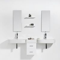 Товар: Раковина Hatria Area 60 Y0UH01 Белая - фото 2 Раковина Hatria Area 60 Y0UH01 Белая — фото 2, Раковины