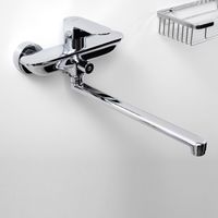 Dinkel 5802L Смеситель для ванны с длинным изливом — фото 4, Смеситель для ванны