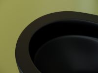 Унитаз Ceramicanova Uno Rimless CN11001MB подвесной Черный матовый с сиденьем Микролифт — фото 10, Подвесные унитазы