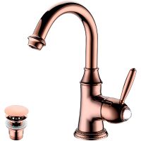 Товар: Смеситель для раковины Lemark Spark LM6707RG Розовое золото - фото 1 Смеситель для раковины Lemark Spark LM6707RG Розовое золото — фото 1, Смесители для раковины