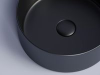 Раковина-чаша Ceramicanova Element 36 CN6032MB Черная матовая — фото 16, Раковины накладные