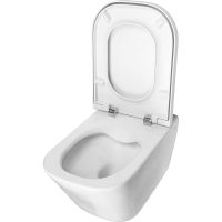 Комплект унитаза с инсталляцией Roca The Gap 893104100 с сиденьем Микролифт и клавишей смыва Хром — фото 3, Комплекты унитаз + инсталляция