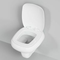 Товар: Унитаз Ambassador Diamond 123T20001R-122T20001 подвесной Белый глянцевый с сиденьем Микролифт - фото 8 Унитаз Ambassador Diamond 123T20001R-122T20001 подвесной Белый глянцевый с сиденьем Микролифт — фото 8, Подвесные унитазы