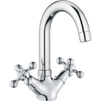 Смеситель для раковины Haiba Хром арт-HB1219 — фото 1, Смесители для раковины