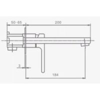 Товар: Смеситель для раковины Raglo R30.11.06 Черный матовый - фото 2 Смеситель для раковины Raglo R30.11.06 Черный матовый — фото 2, Смесители для раковины