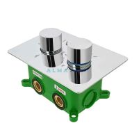 Душевая система ALMAes Weber TVZ-0806 Хром — фото 10, Встраиваемые душевые комплекты