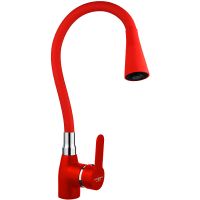 Смеситель для кухни Melodia della vita Ostessa MDV40617Red Красный — фото 1, Смесители для кухни