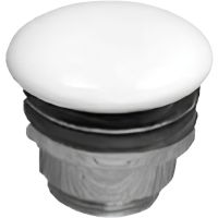 Донный клапан Alice PIL006 Белый глянцевый — фото 1, Донные клапаны