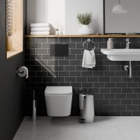 Товар: Клавиша смыва Iberica Blanca Inox-O IB.B081.002.003 Черная матовая - фото 2 Клавиша смыва Iberica Blanca Inox-O IB.B081.002.003 Черная матовая — фото 2, Кнопки смыва