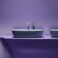 Товар: Раковина-чаша Ceramicanova Element 60 CN6049MHL Серо-голубая матовая - фото 5 Раковина-чаша Ceramicanova Element 60 CN6049MHL Серо-голубая матовая — фото 5, Раковины